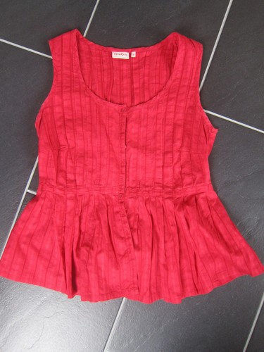 Jackpot damen bluse tunika rot - bluse,